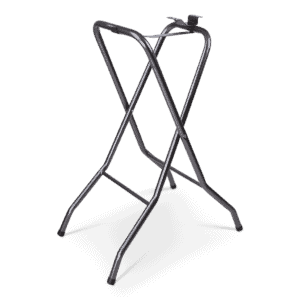 Statafelonderstel in zwart, geschikt voor evenementen en feesten.