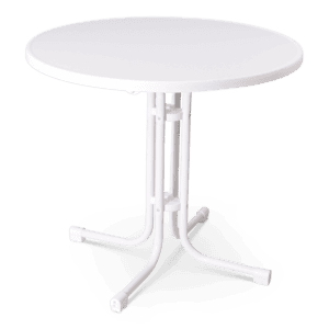 Moderne witte statafel voor evenementen en feesten.