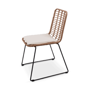 Statafelstoel met comfortabel kussen, ideaal voor evenementen en horeca.