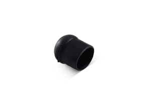 Rubber voet voor statafel, beschermt vloeren en stabiliteit, ideaal voor evenementen.