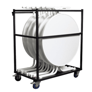 Transportkar inclusief statafel Savannah, ideaal voor evenementen en feesten.